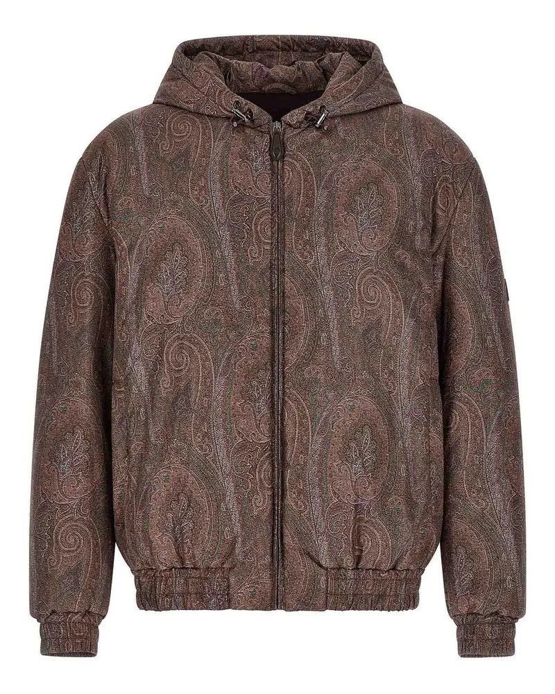 Etro Bomberjacke - Braun Braun