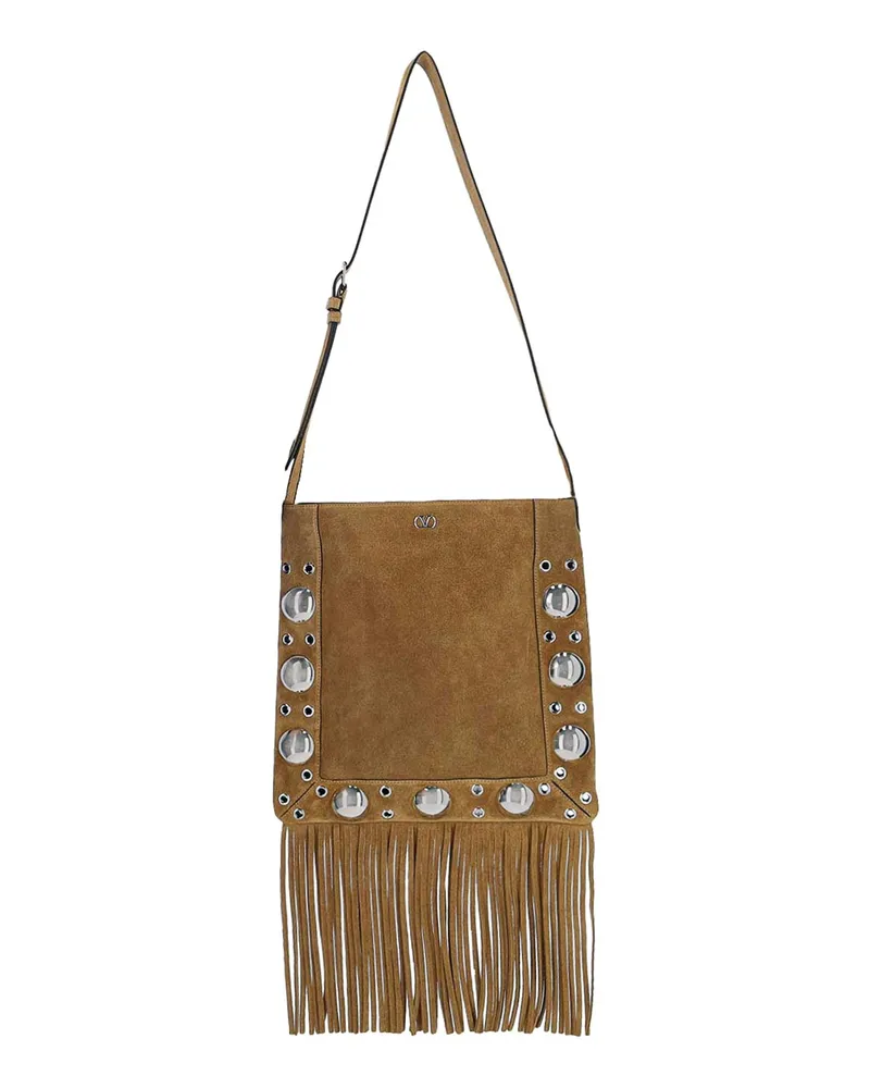 Valentino Garavani Schultertasche - Beige Beige