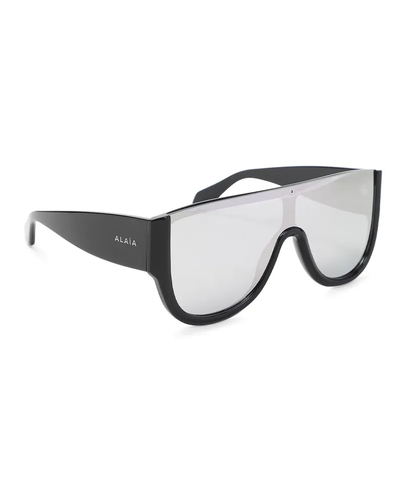 Alaïa Sonnenbrille - Schwarz Schwarz