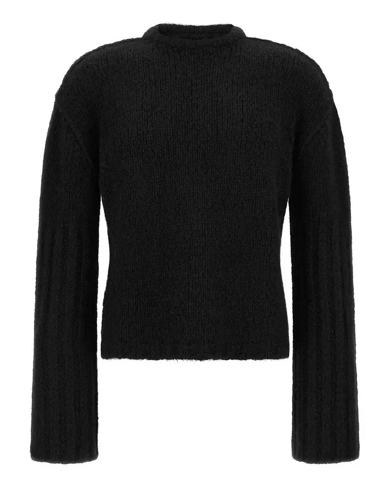 Rick Owens Rundhalspullover - Schwarz Schwarz