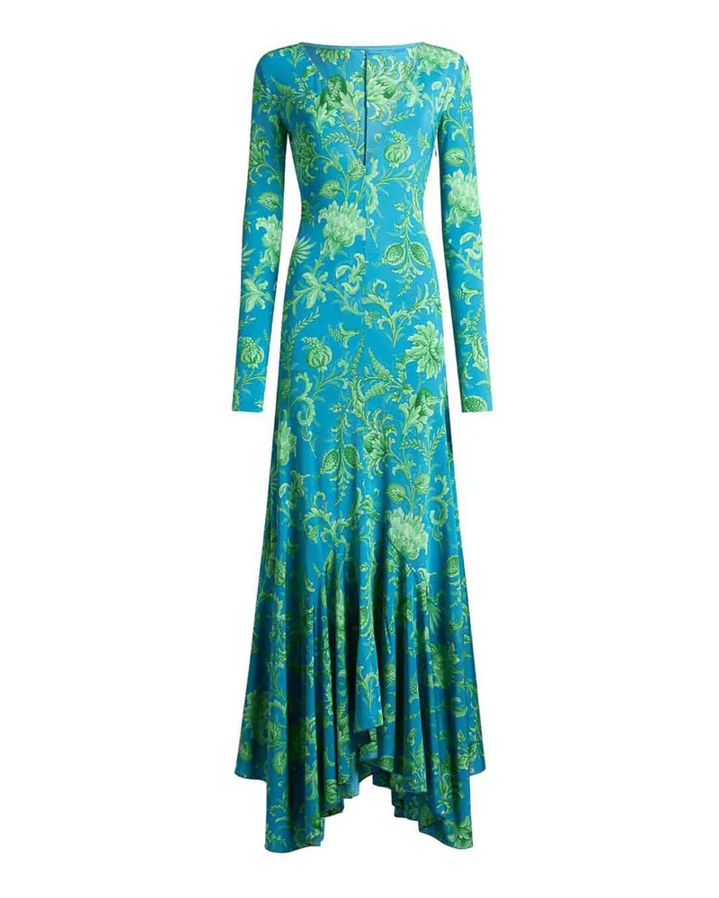 Etro Maxikleid - Blau Blau