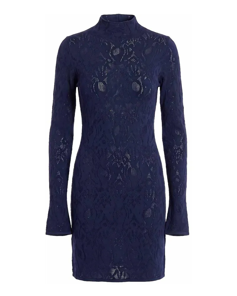 Dondup Knielanges Kleid - Blau Blau
