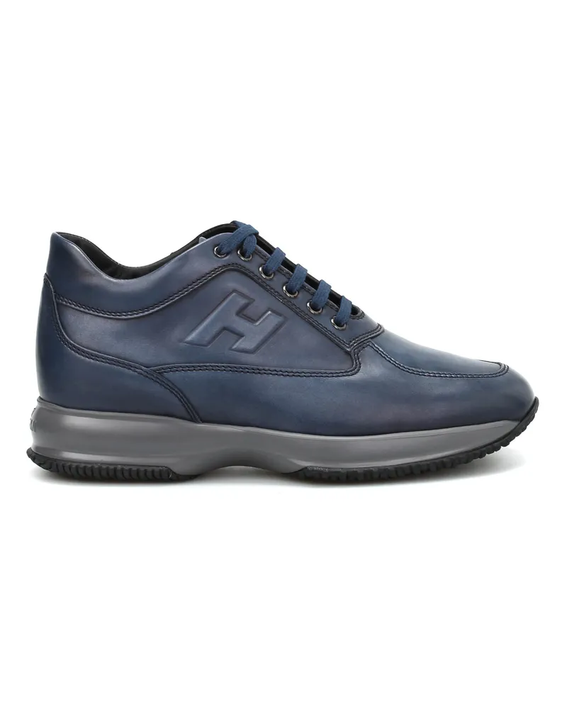Hogan Sneaker Interactive H Rilievo Dunkelblau
