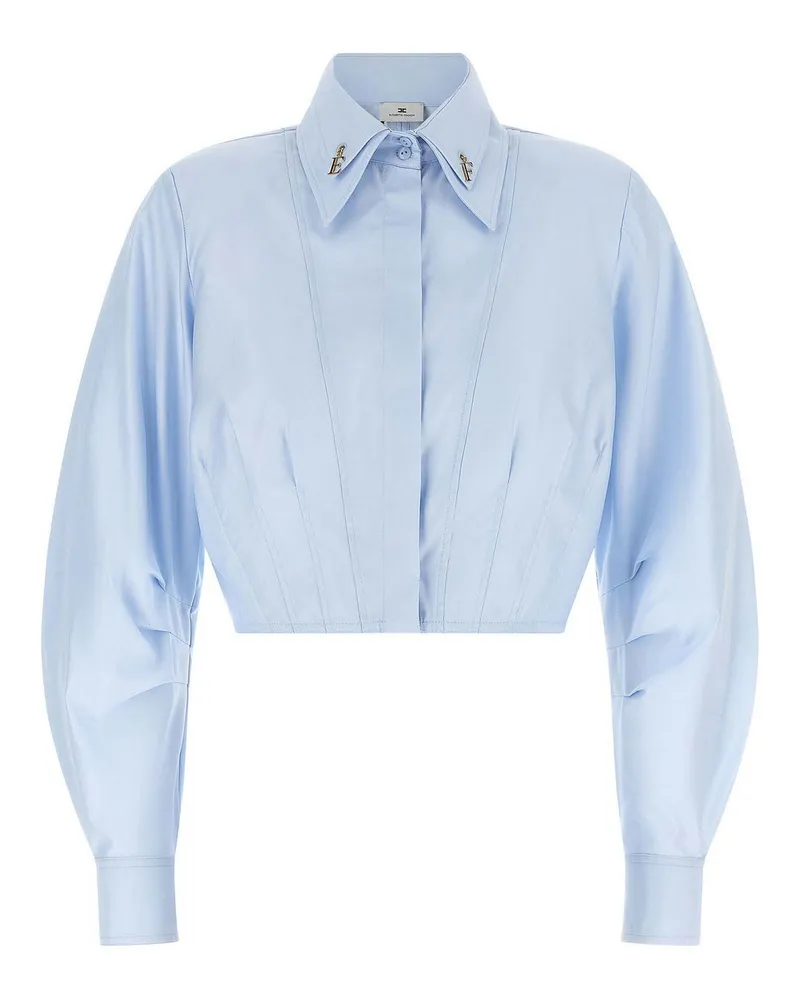 Elisabetta Franchi Hemd - Hellblau Hellblau