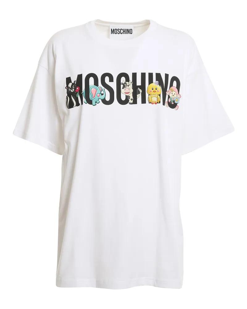 Moschino T-Shirt - Weiß Weiß