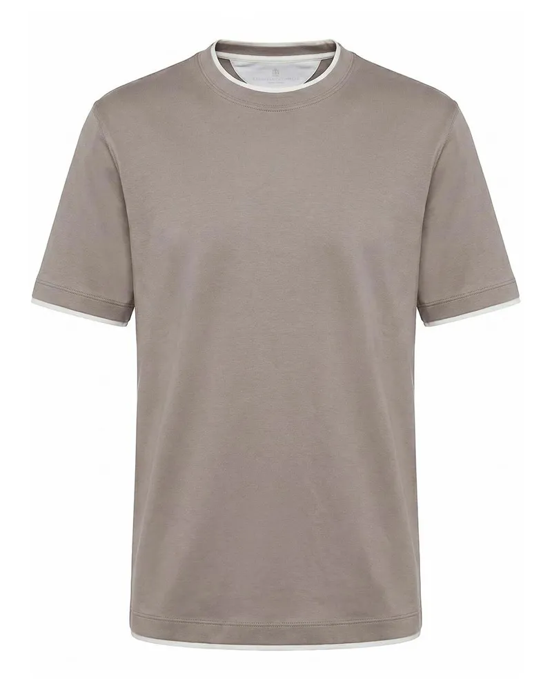 Brunello Cucinelli T-Shirt - Weiß Weiß