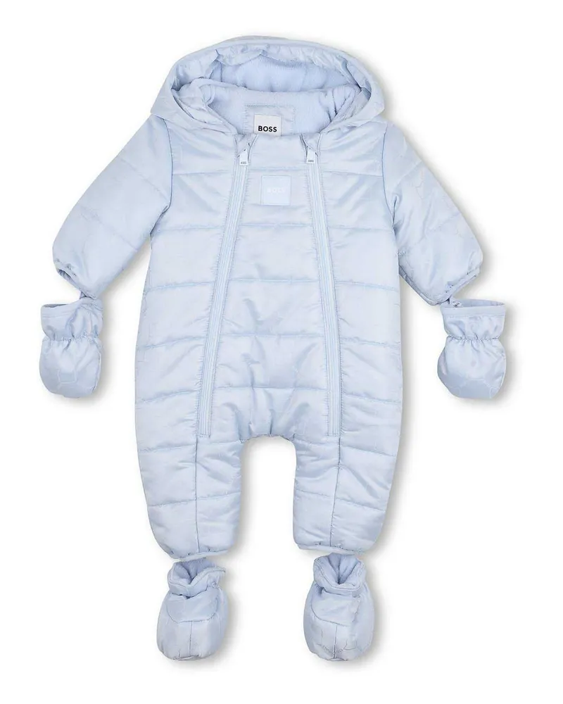 HUGO BOSS Daunenmantel - Hellblau Hellblau