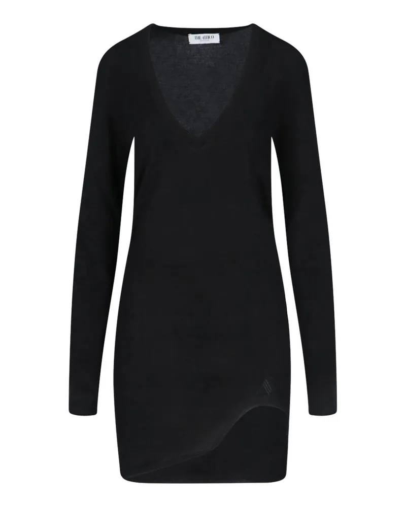 ATTICO Kurzes Kleid - Schwarz Schwarz