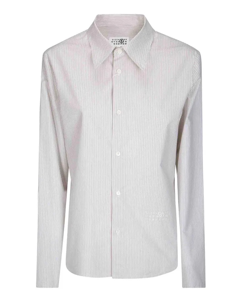 Maison Margiela Hemd - Weiß Weiß