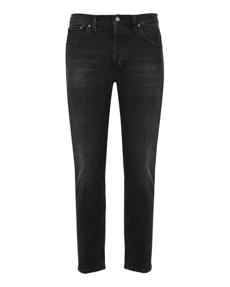 Dondup Straight Leg Jeans - Schwarz Schwarz