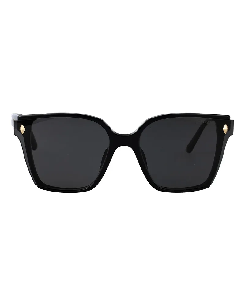 Jimmy Choo Sonnenbrille - Schwarz Schwarz