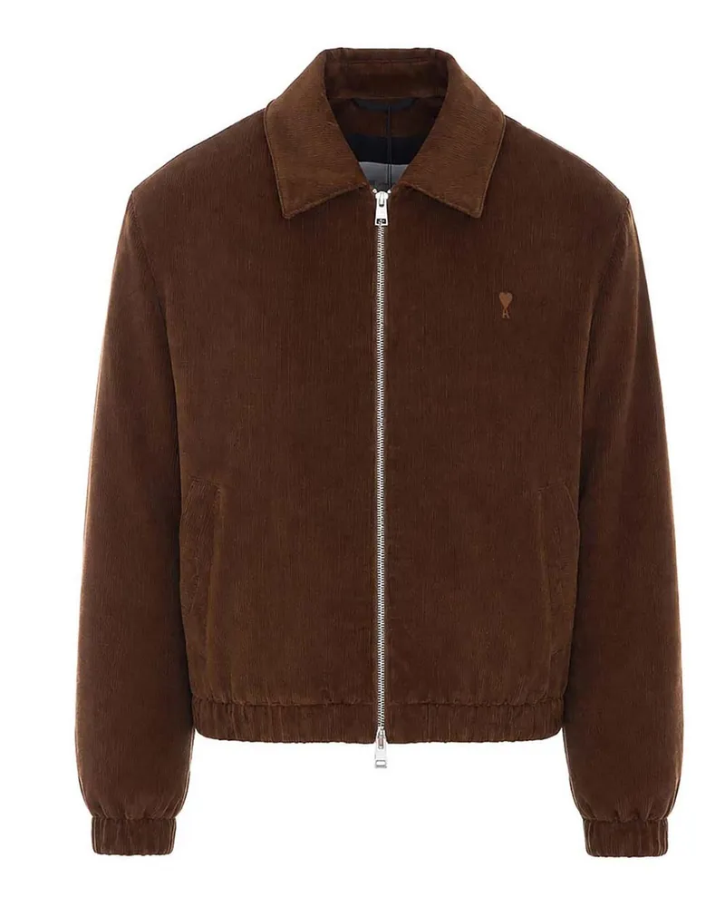 AMI Paris Daunenjacke - Braun Braun