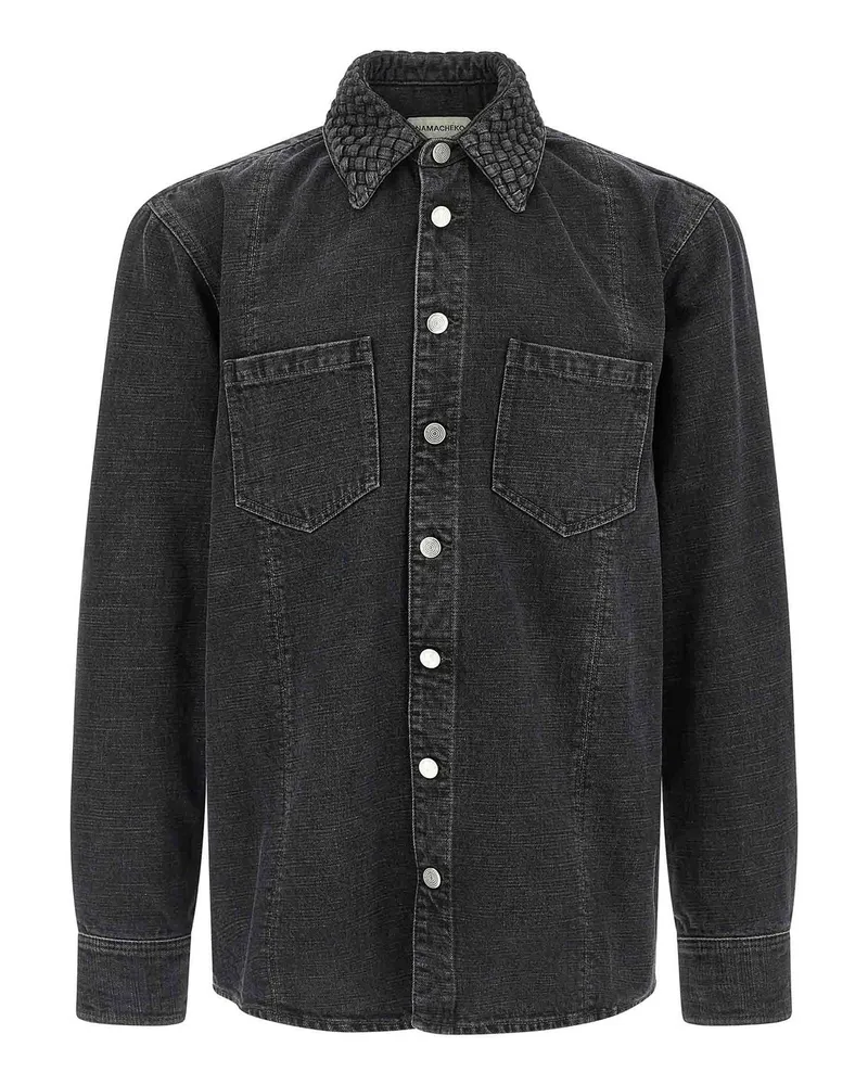 Namacheko Hemd - Schwarz Schwarz