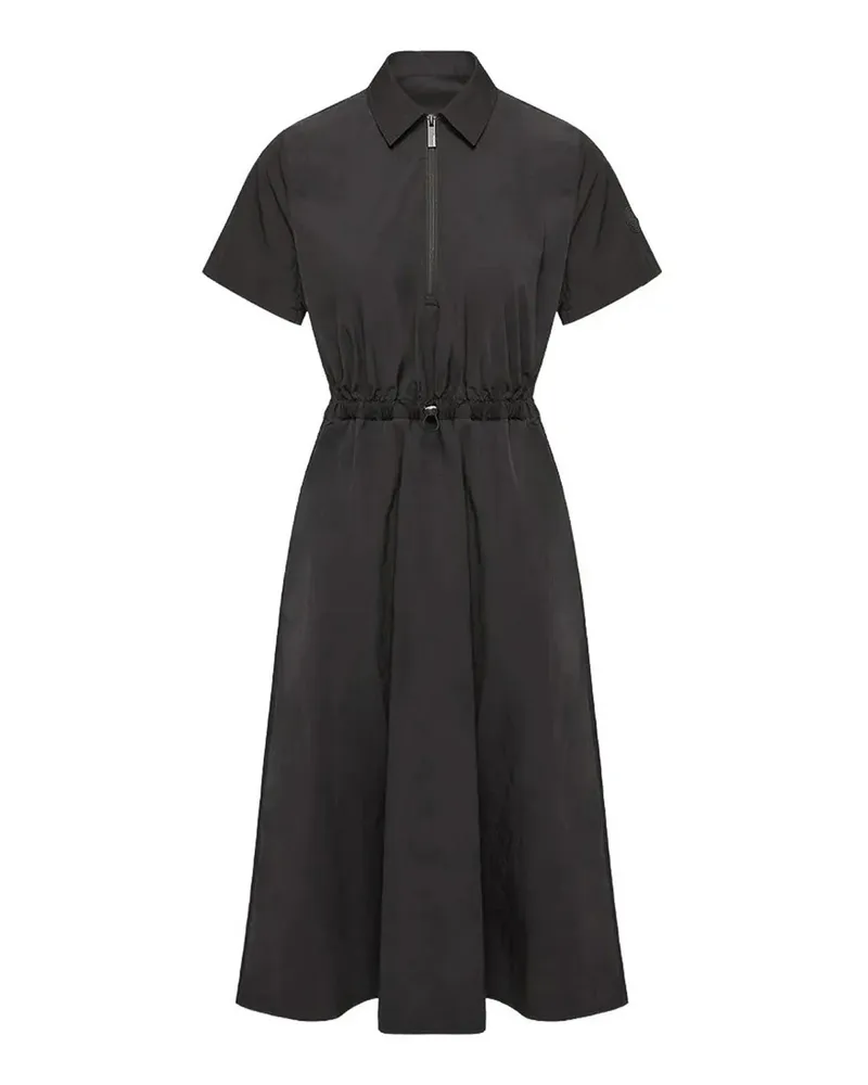 Moncler Maxikleid - Schwarz Schwarz