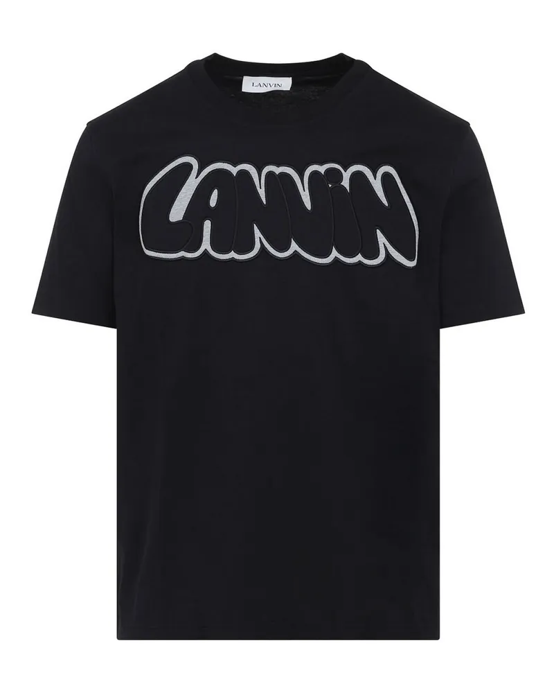 Lanvin T-Shirt - Schwarz Schwarz
