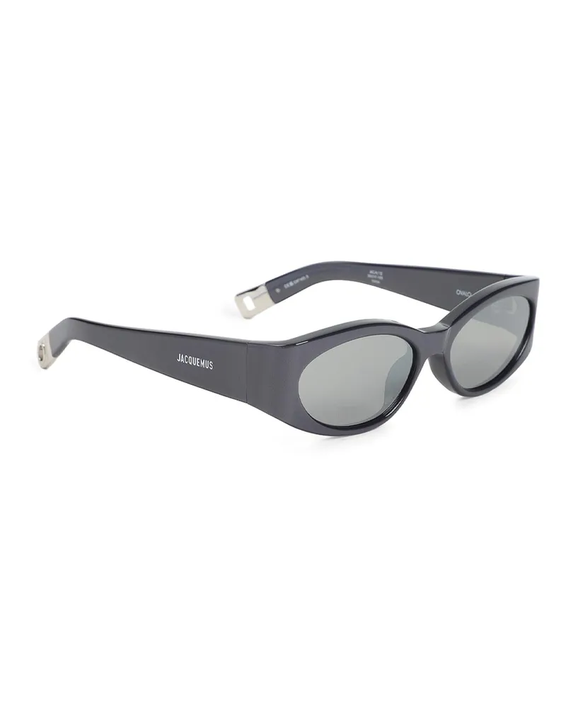 Jacquemus Sonnenbrille - Silber Silber