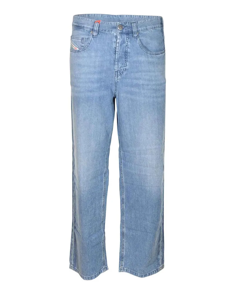 Diesel Straight Leg Jeans - Hellblau Hellblau