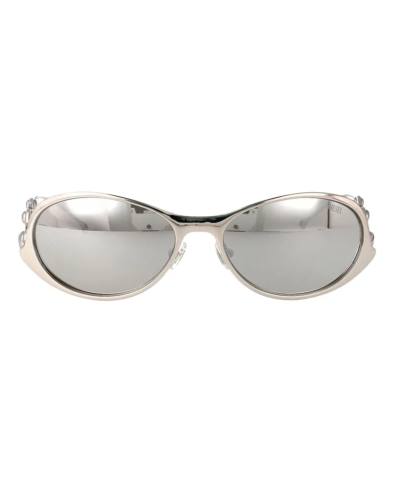 Diesel Sonnenbrille - Silber Silber