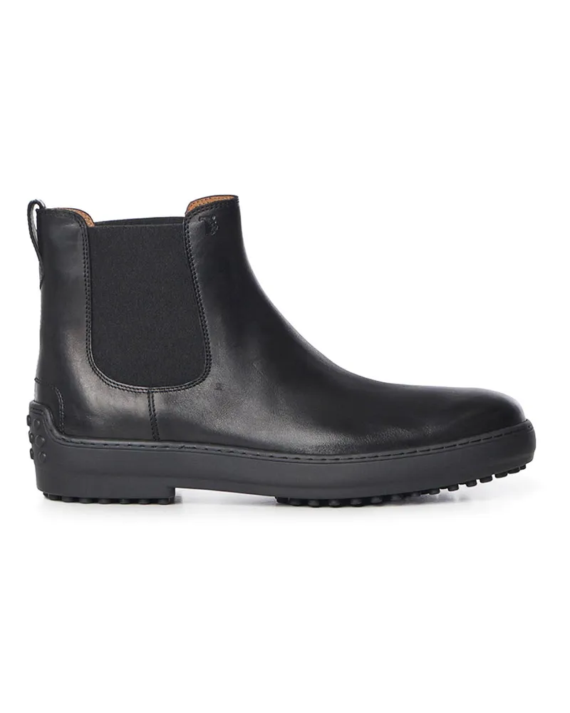 TOD'S Stiefel - Schwarz Schwarz