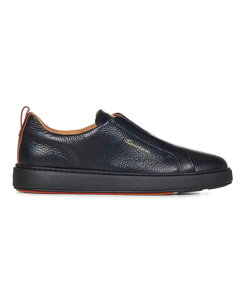 Santoni Sneaker - Schwarz Schwarz