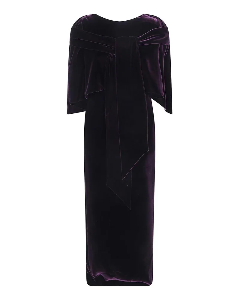 Alberta Ferretti Knielanges Kleid - Rosa Rosa