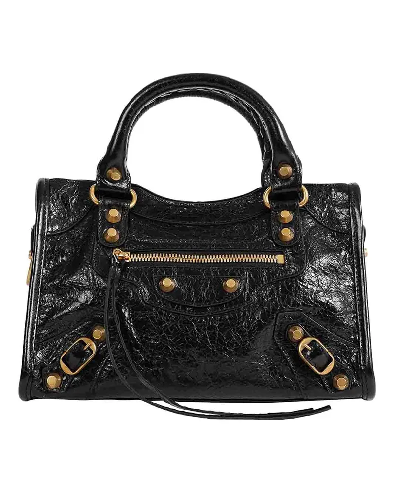 Balenciaga Schultertasche - Schwarz Schwarz