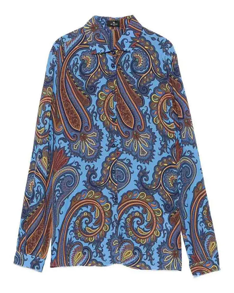 Etro Hemd - Hellblau Hellblau