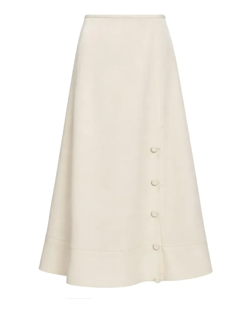 Jil Sander Langer Rock - Beige Beige