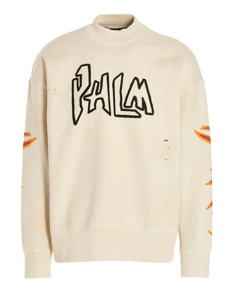 Palm Angels Sweatshirt - Weiß Weiß