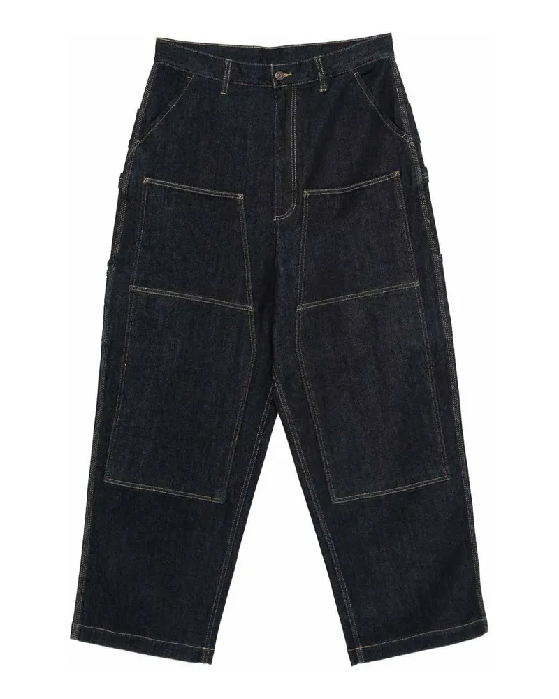 Emporio Armani Bootcut Jeans - Blau Blau