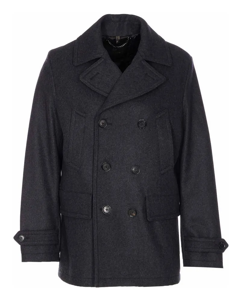 Belstaff Kurzer Mantel - Grau Grau