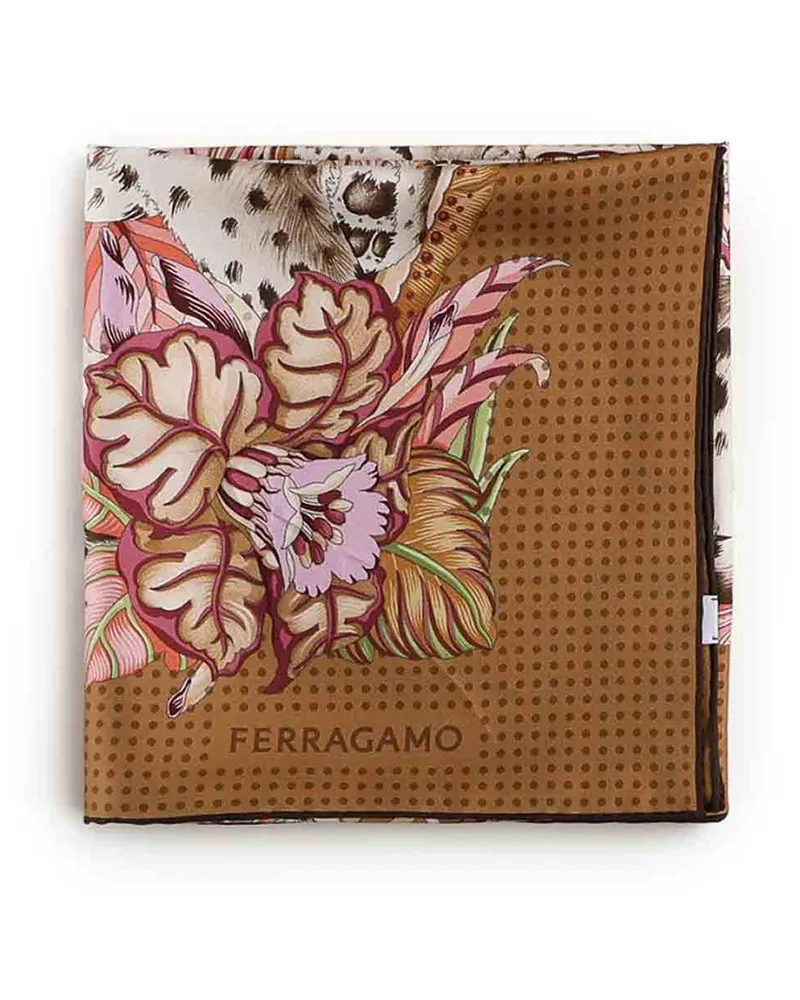 Ferragamo Schal - Bunt Bunt