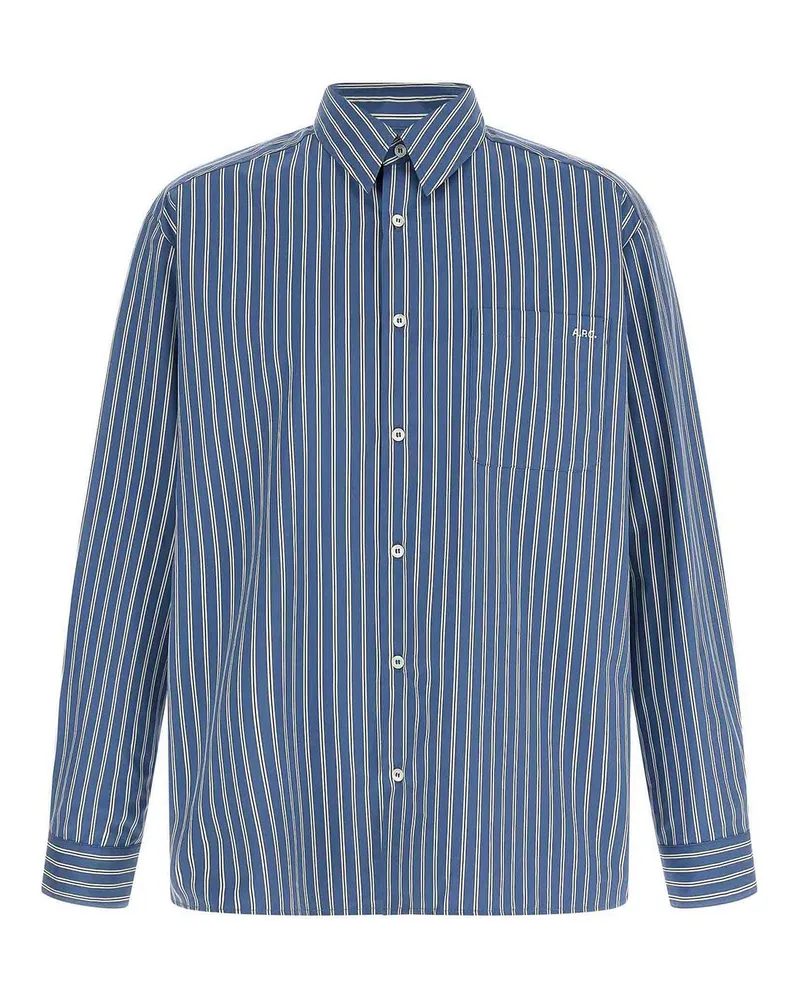 A.P.C. A. P.C. Hemd - Blau Blau