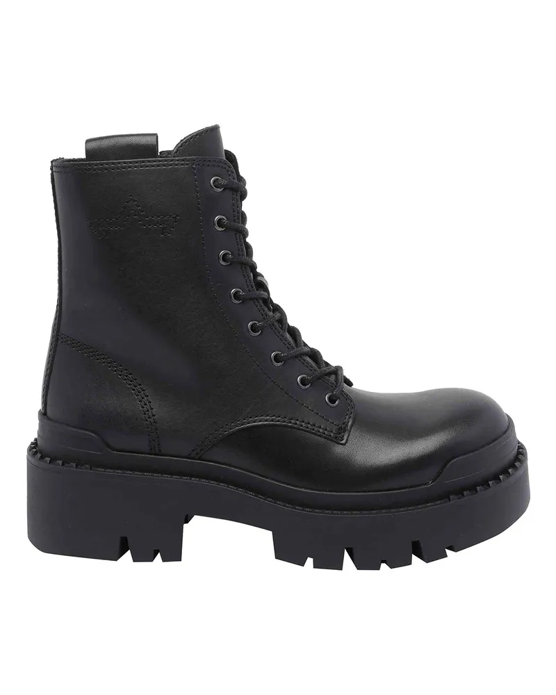 ash Stiefeletten - Schwarz Schwarz