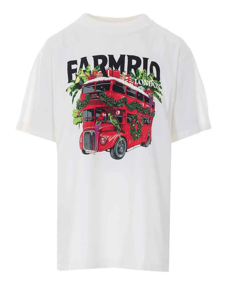 FARM Rio T-Shirt - Weiß Weiß