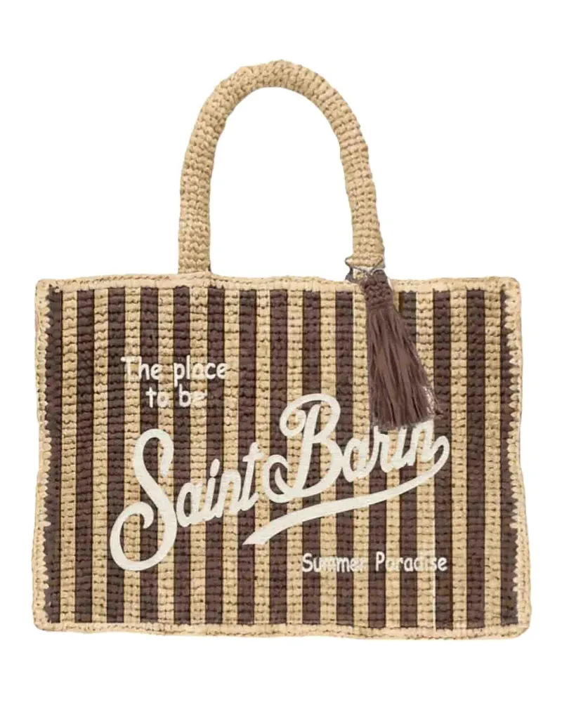 MC2 Saint Barth Schultertasche - Braun Braun