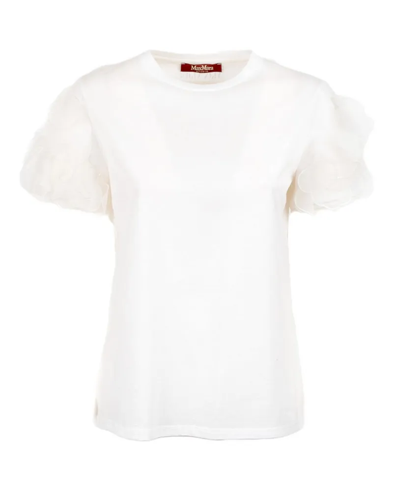 Max Mara T-Shirt - Weiß Weiß