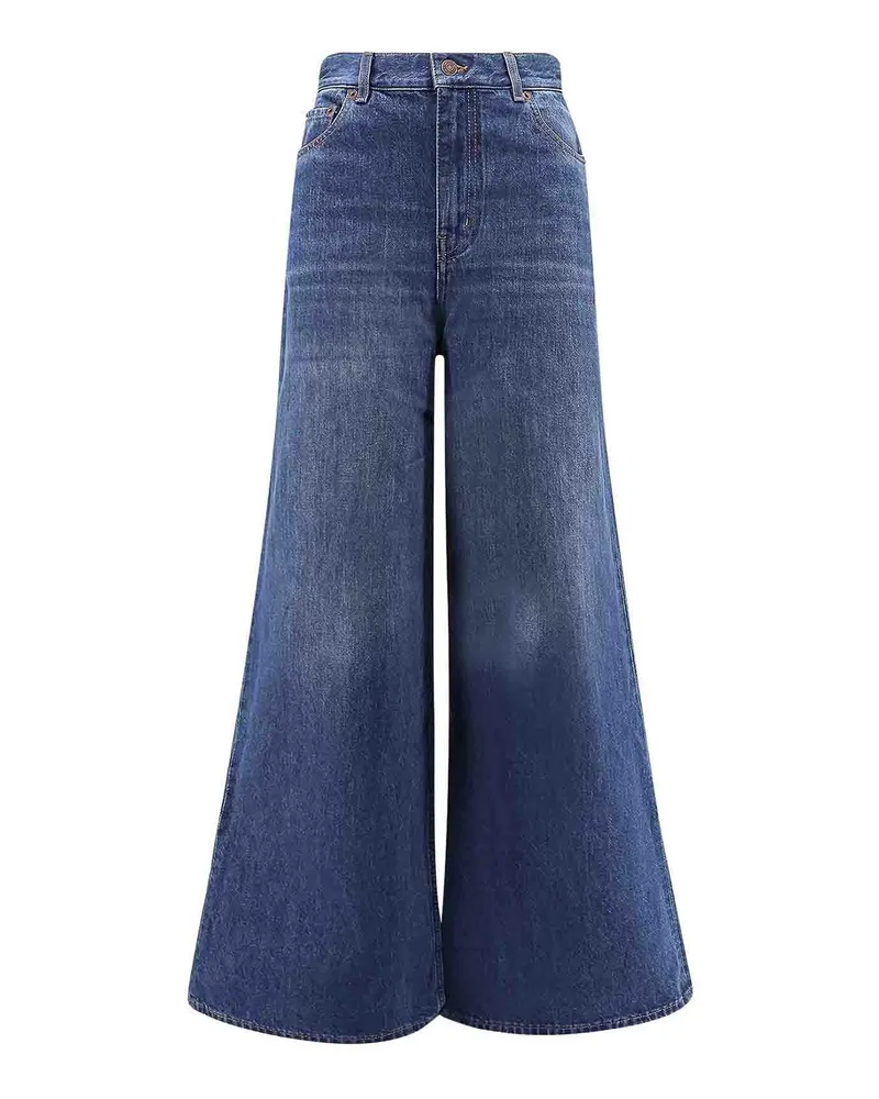 Chloé Bootcut Jeans - Blau Blau