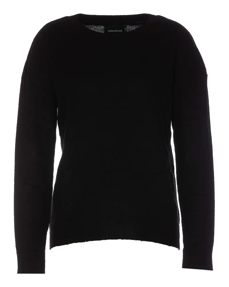 Zadig & Voltaire Rundhalspullover - Schwarz Schwarz