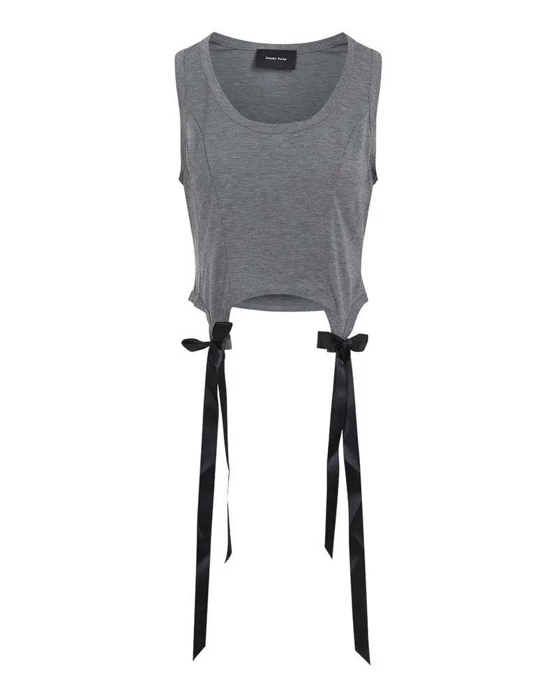 Simone Rocha Top - Grau Grau