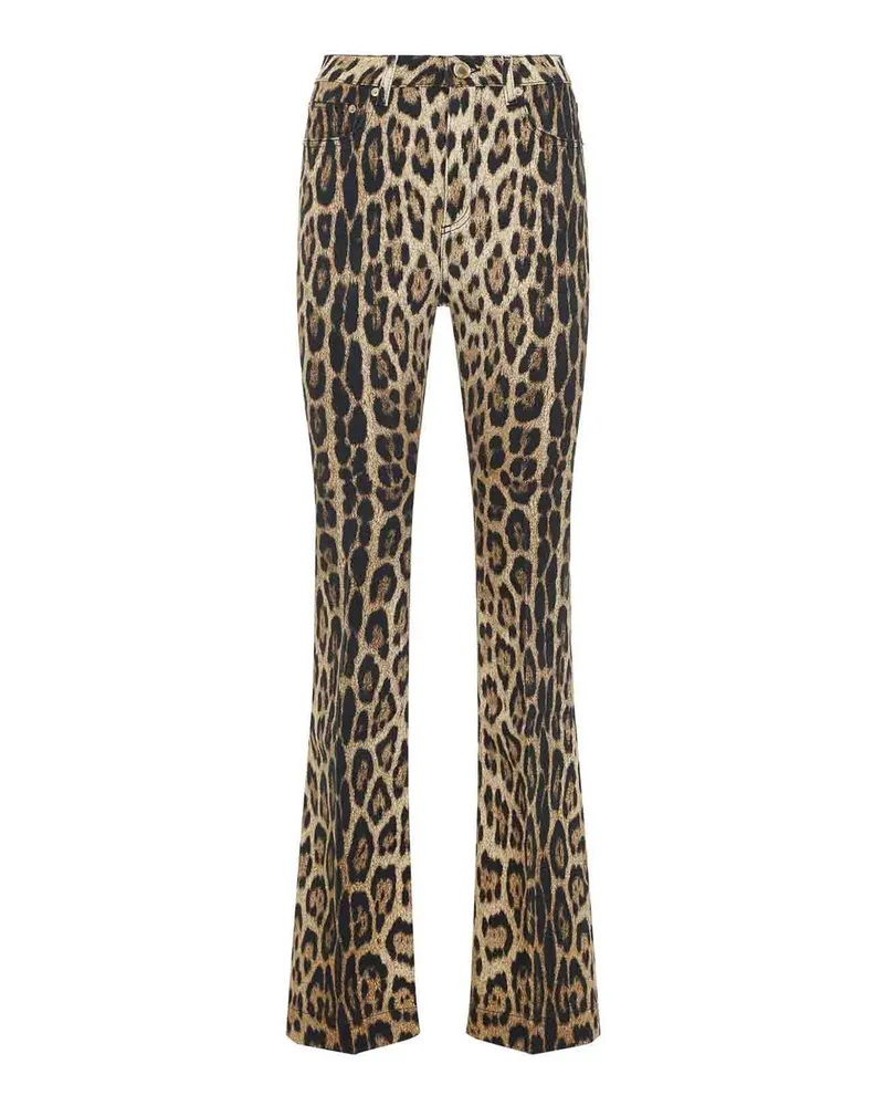 Roberto Cavalli Bootcut Jeans - Beige Beige