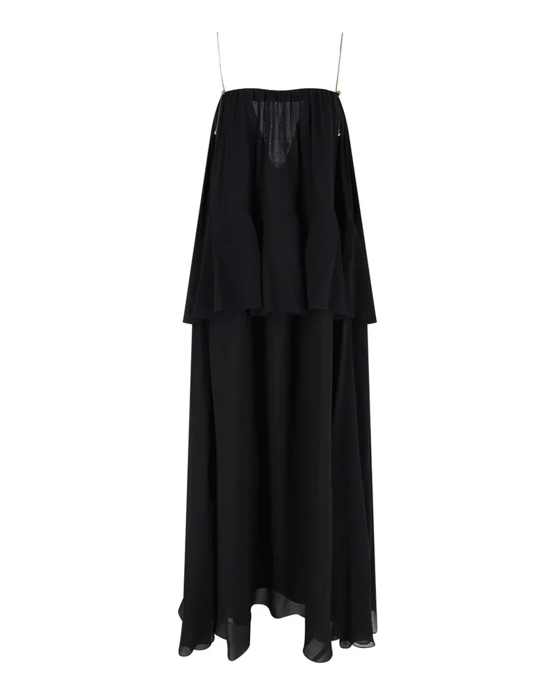 Chloé Maxikleid - Schwarz Schwarz