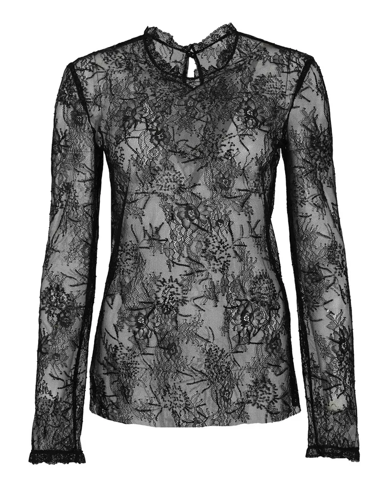 Alberta Ferretti Hemd - Schwarz Schwarz