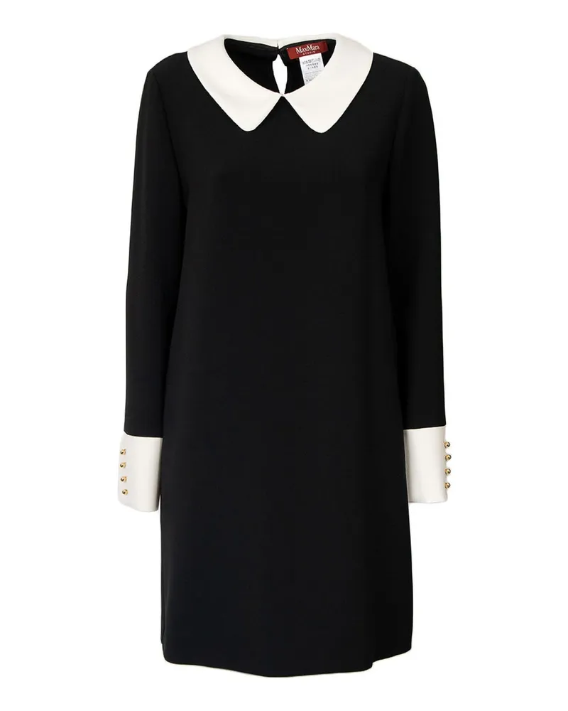 Max Mara Maxikleid - Schwarz Schwarz