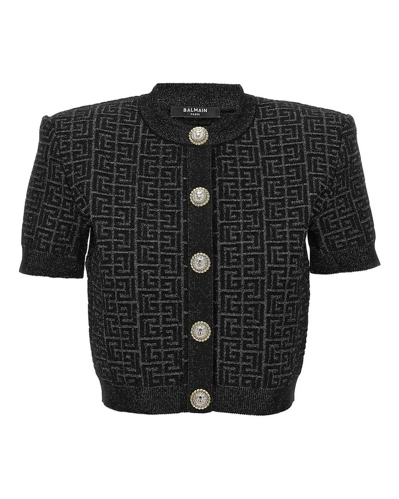 Balmain Cardigan - Schwarz Schwarz