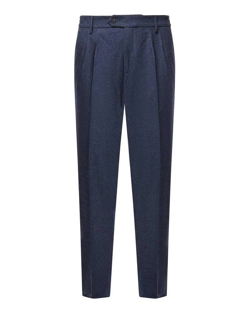 Eleventy Casual Hose - Dunkelblau Dunkelblau