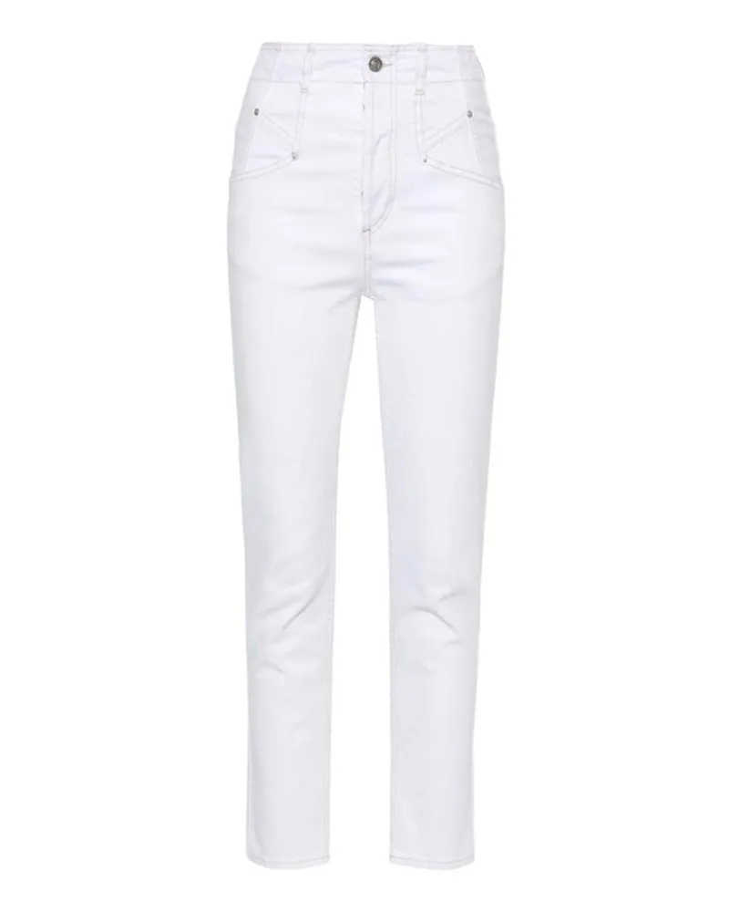Isabel Marant Bootcut Jeans - Weiß Weiß