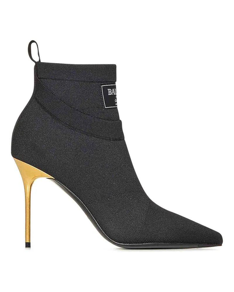 Balmain Stiefeletten - Schwarz Schwarz