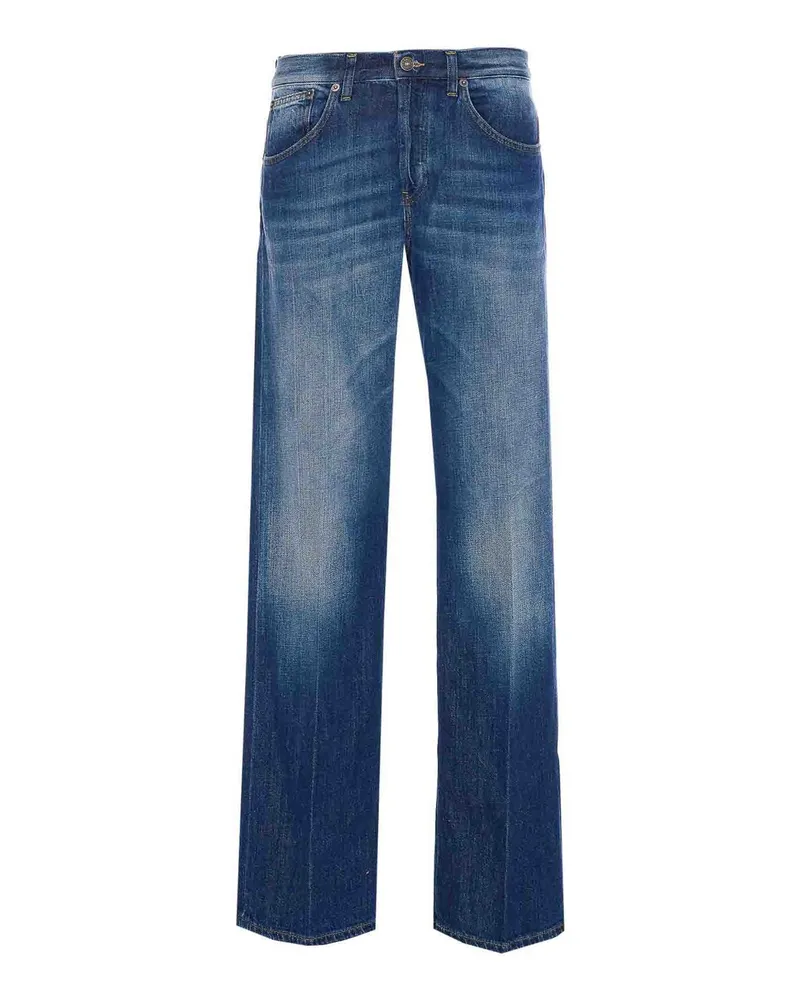 Dondup Straight Leg Jeans - Blau Blau