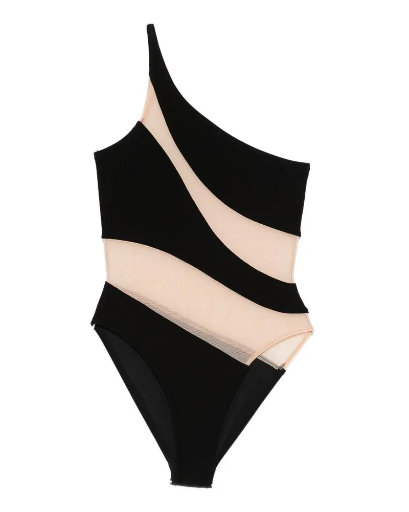 Norma Kamali Badeanzug - Schwarz Schwarz